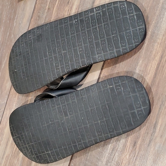 Sanuk Mens Sandals Flip Flops Outdoor Flats sz 12 shoes - Picture 10 of 10